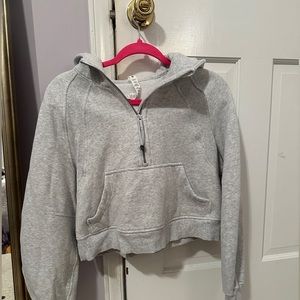 Lululemon Scuba Quarter Zip with Hoodie